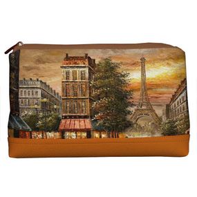 Косметичка дорожня жіноча Lovely Париж 26x15x8 см