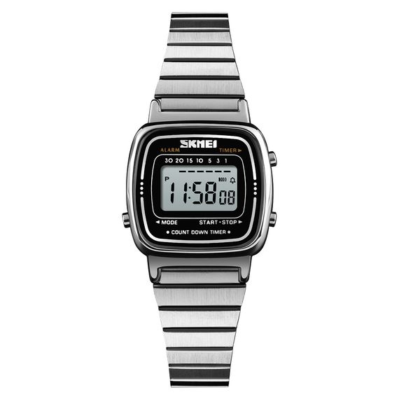 Жіночий годинник Skmei 1901SSI Silver Steel