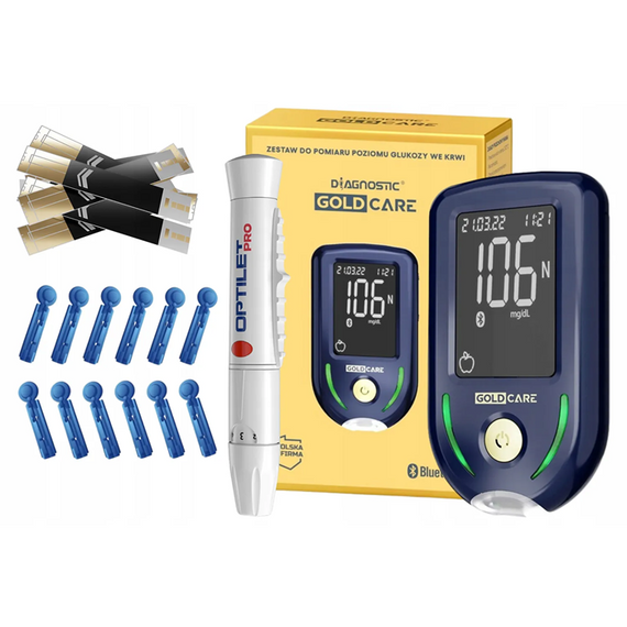 Глюкометр Diagnostic Gold Care, 1 шт | Зображення 1