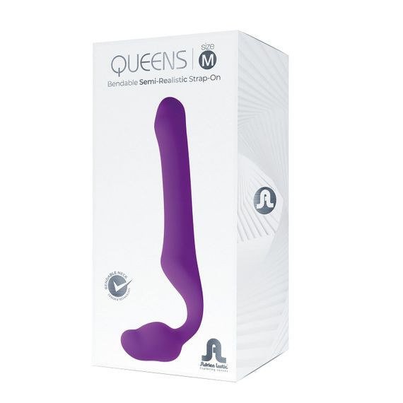 Безремневой страпон Adrien Lastic Queens M, регулируемый изгиб, диаметр 3,4 см | Зображення 3