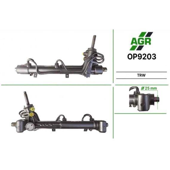 Рулевая рейка с ГУР OPEL Astra G 1998-, OPEL Zafira 1998-2005