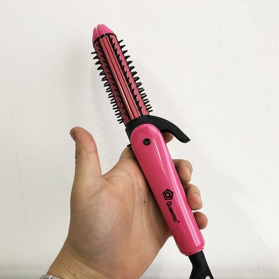 Щипцы для выравнивания, гофре, локоны, расческа с покрытием DOMOTEC MS-4906 3в1 | Зображення 3