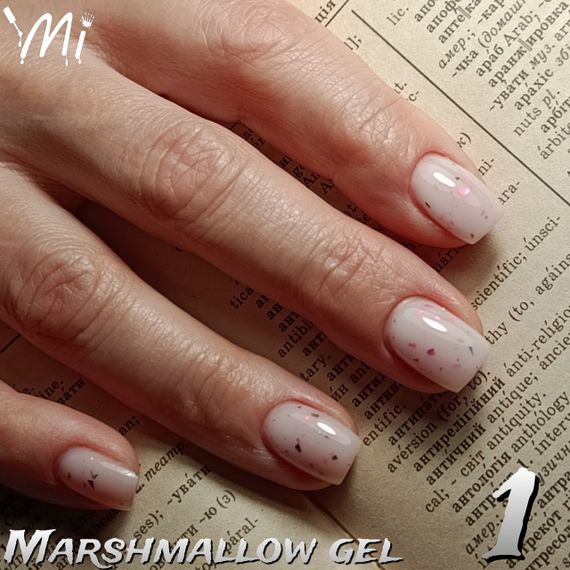 Гель для нарощення Mi Marshmallow №1 Builder Gel 5мл | Зображення 3
