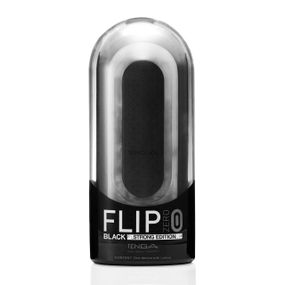 Мастурбатор Tenga Flip Zero Black, изменяемая интенсивность стимуляции, раскладной Sex Aura