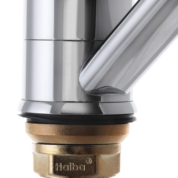 Змішувач для умивальника Haiba Hansberg 555 (15 см) (HB0215) | Зображення 2