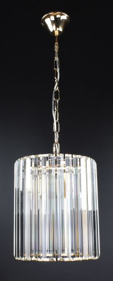 Люстра підвісна на 4 лампочки 26884 Золото 40-200х31х31 см.