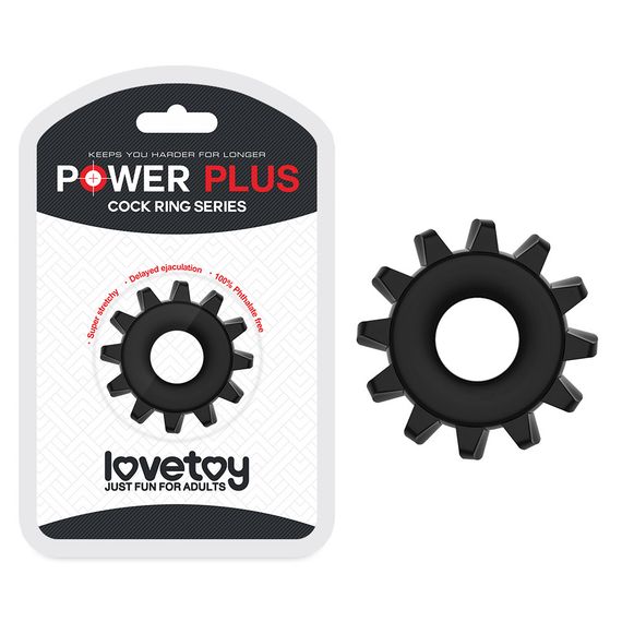 Эрекционное кольцо - Power Plus Cockring 3 Black sexstyle