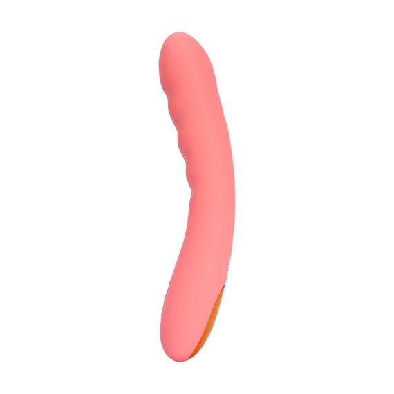 Смарт-вибратор с пульсацией Svakom Ava Neo Peach Pink, 15 режимов работы, водонепроницаемый
