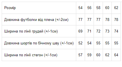 Комплект чоловічий (оверсайз) Носи своє 60 Сірий (p-6535-161479) | Зображення 9