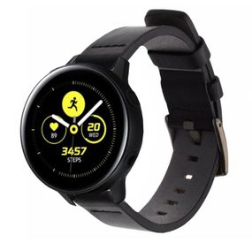 Шкіряний ремінець Primo Classic для годинника Samsung Galaxy Watch Active (SM-R500) /Active 2 (SM-R820/R830) - Black