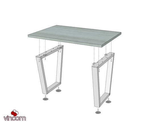 Стол обеденный Metall-Design Бинго 7501200750 | Зображення 2