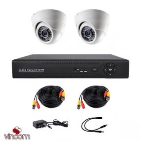 Комплект AHD видеонаблюдения CoVi Security AHD-2D KIT