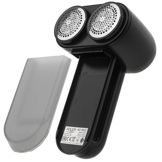 Машинка для удаления катышков Adler AD 9622 black 18 Вт черная | Зображення 6