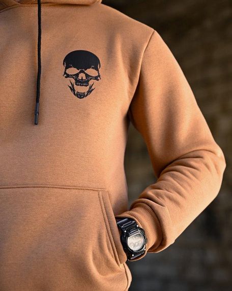 Мілітарі худі на флісі GENESIS Донецька область койот ПП8083 | Зображення 5