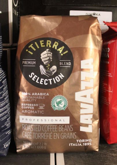 Кофе в зернах Lavazza Tierra Selection 100% Арабика Лавацца Италия Оригинал шоколадные нотки средняя обжарка | Зображення 1