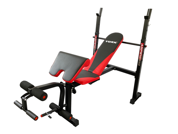 Лавка для жиму York Fitness ASPIRE 320 з стійкою для штанги та партою Скотта | Зображення 3