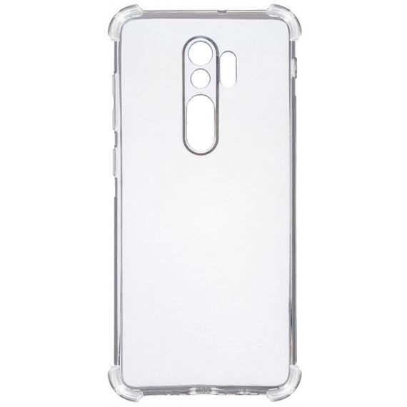 TPU чохол GETMAN Ease logo посилені кути Full Camera для Xiaomi Redmi 9 Безбарвний (прозорий) | Зображення 3