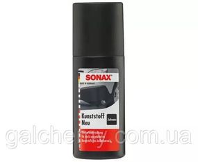 Чорнитель пластику з аплікатором (100 мл) Plastic New Black TM SONAX
