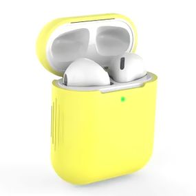 Силіконовий чохол для навушників pods 2 (Жовтий)