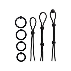 Набор эрекционных колец и лассо (7 единиц)