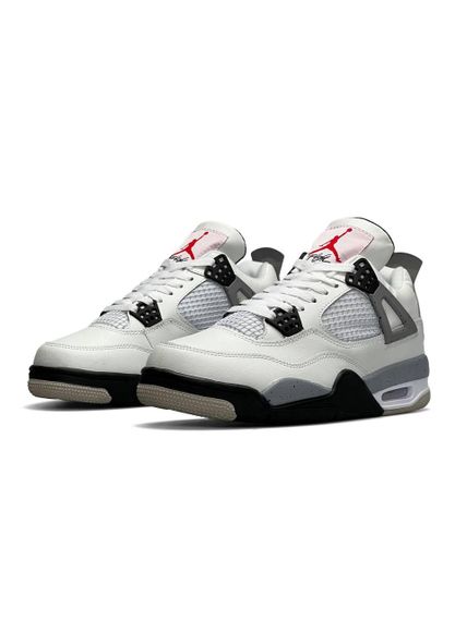 Чоловічі кросівки Air Jordan 4 Retro M White Cement , весна, літо, осінь , В'єтнам 42 26.5 см | Зображення 4