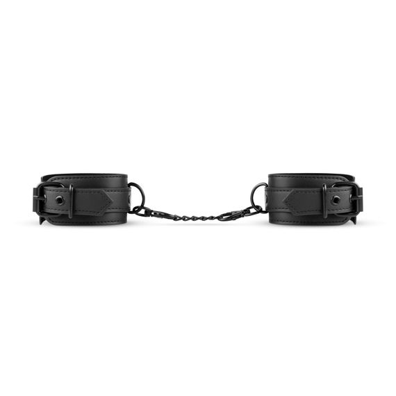Поножі Bedroom Fantasies: Faux Leather Ankle Cuffs, чорні | Зображення 5