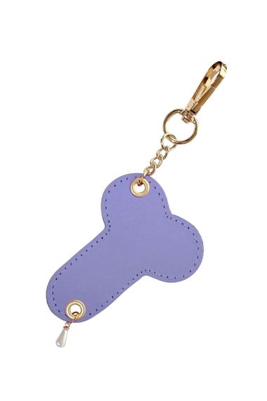 Брелок для ключів Art of Sex Fhallus на карабіні Лавандовий