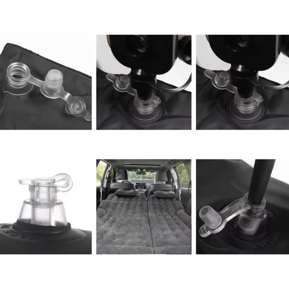 Автомобільний матрац 180х130 см, з подушками та насосом у машину для зручного кемпінгу в машині | Зображення 6