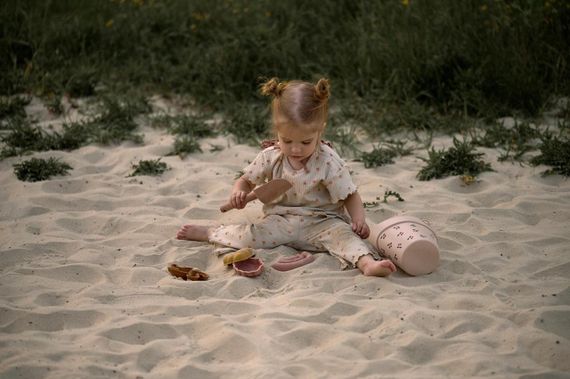 Набір іграшок для піску дитячий силіконовий Вишні | Зображення 3