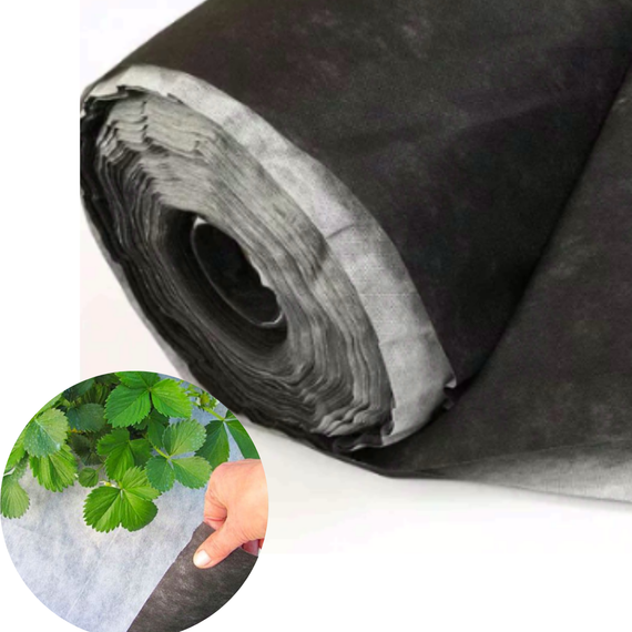 Агроволокно 50 г/м² 3,2 х 100 м чорно-біле "Shadow" (Чехія) | Зображення 7