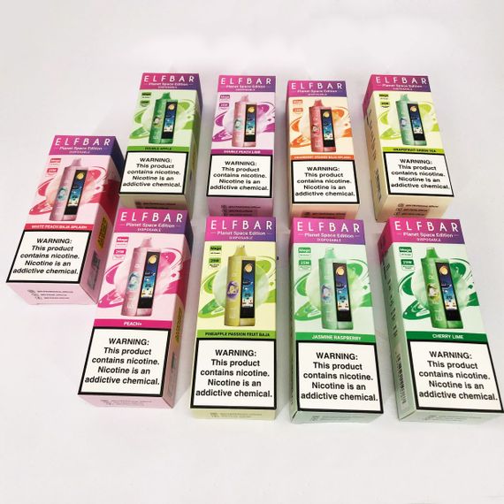 ELF BAR Planet 25000. Зеленый чай с грейпфрутом (Grapefruit Green Tea) | Зображення 7
