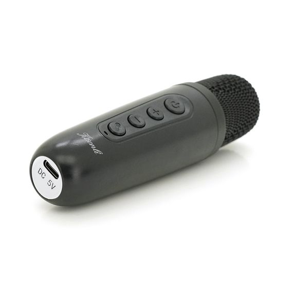 Колонка Kisonli G21 Bluetooth 5.0, 1х5W, 1800mAh, USB/TF/BT/LED/AUX, DC: 5V/1A, Black, BOX, Q45 | Зображення 2