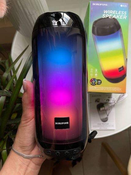 Бездротова колонка Borofone Light BR25 (Чорний)