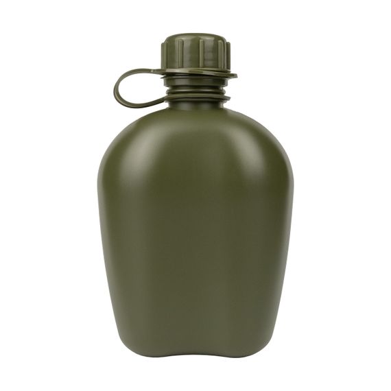 Фляга-каністра Tribe Canteen Olive 1 л, похідна питна фляга для риболовлі, туристична фляга тріб кемпінг ЗСУ