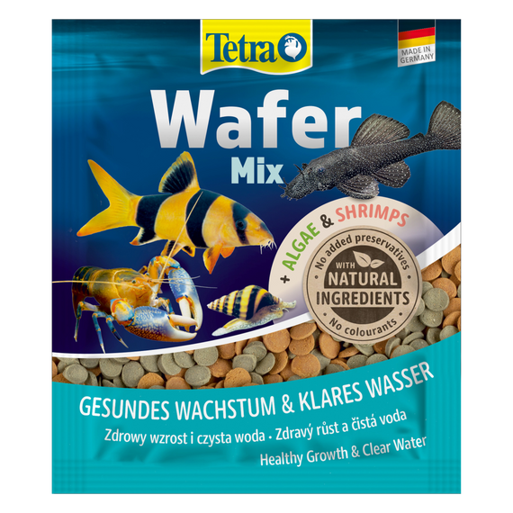 Корм сухий Tetra Wafer Mix для акваріумних донних риб та ракообразних в пластинах 15 г