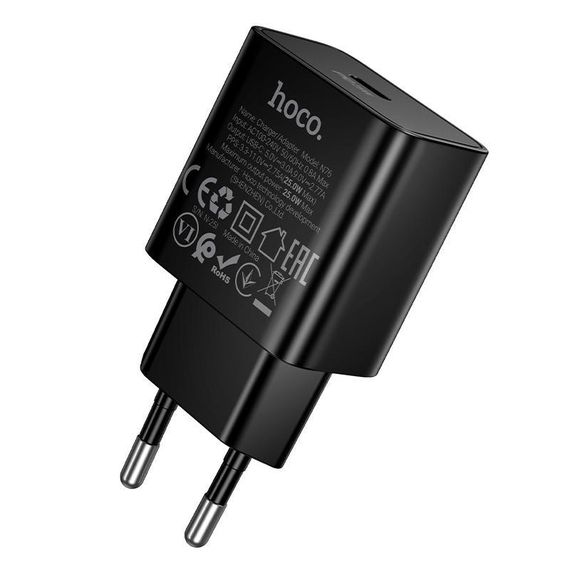 МЗП Hoco N76 Star PD25W (1USB-C) Black | Зображення 4
