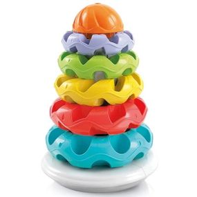 Развивающая игрушка Clementoni пирамидка Stacking Rings (17103)