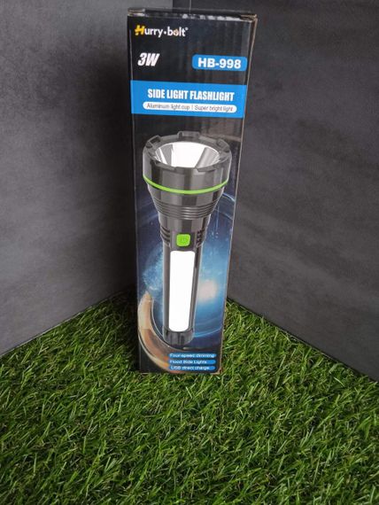 Фонарь ручной аккумуляторный Hurry Bolt HB-998 3 W 300 Lm