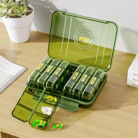 Таблетниця органайзер для таблеток на тиждень 3 прийоми на день MSK-3516