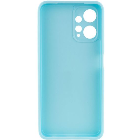 Силиконовый чехол Candy Full Camera для Xiaomi Redmi Note 12 4G Бирюзовый / Turquoise | Зображення 1