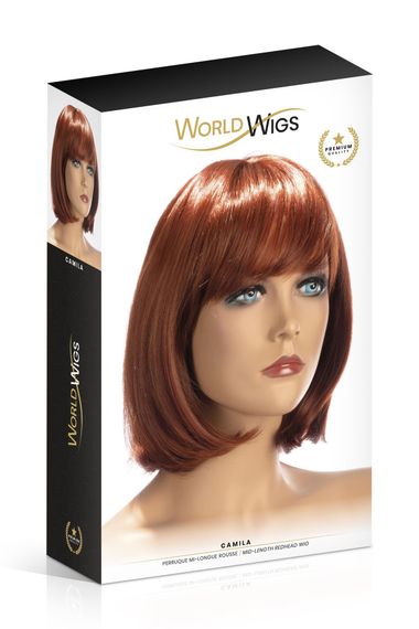 Перука World Wigs CAMILA MID-LENGTH REDHEAD, One size | Зображення 1