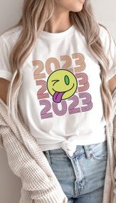 Футболка женская с принтом повседневная M Белая