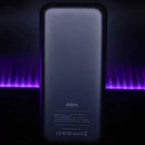 Power bank на два выхода с дисплеем с быстрой зарядкой 10000 mAh INKAX PBQ-06 Черный