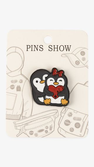 Значок Пінгвіни 0928102521-5 Різнокольоровий shop (2000999540066)
