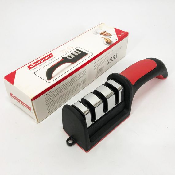 Професійна Ручна Точилка для ножів 3 рівня заточування Fast Sharpener RS-168 | Зображення 1