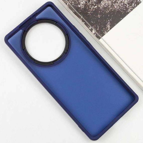 Чехол TPU+PC Lyon Frosted для Xiaomi Redmi A3 Navy Blue | Зображення 2