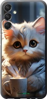 Чохол на Samsung Galaxy A24 A245F Білий кіт "5646u-3020-2448"