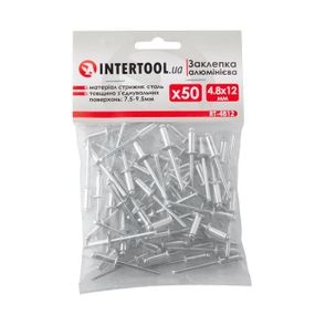 Заклепка алюмінієва для заклепного пістолета INTERTOOL RT-48121