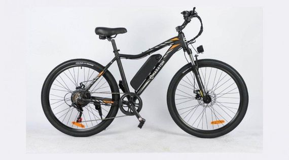 Електровелосипед Maraton Carerra Black 500W 36V/13Ah | Гірський електробайк 26", швидкість 42 км/год, Shimano 7 speed | Зображення 1