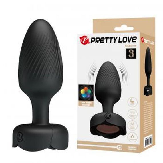 Анальна пробка - Pretty Love Osborn Black Sex Aura